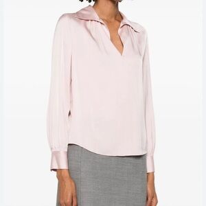 VINCE Pink Blouse- xs NWOT